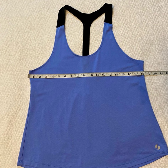 Periwinkle Racerback Tank Top - Picture 2 of 5